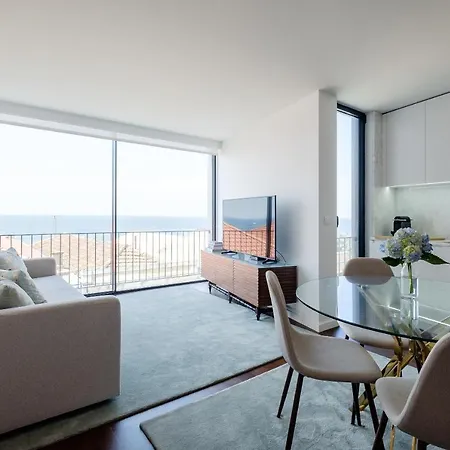 Boutique Rentals- Bliss By The Sea Apt- Ocean Views In Foz Beach Porto Exterior photo